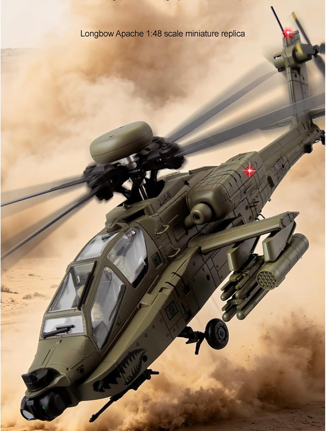310MM 6CH C170 AH-64D Remote C - Rc Helicopter Large 评论和价格