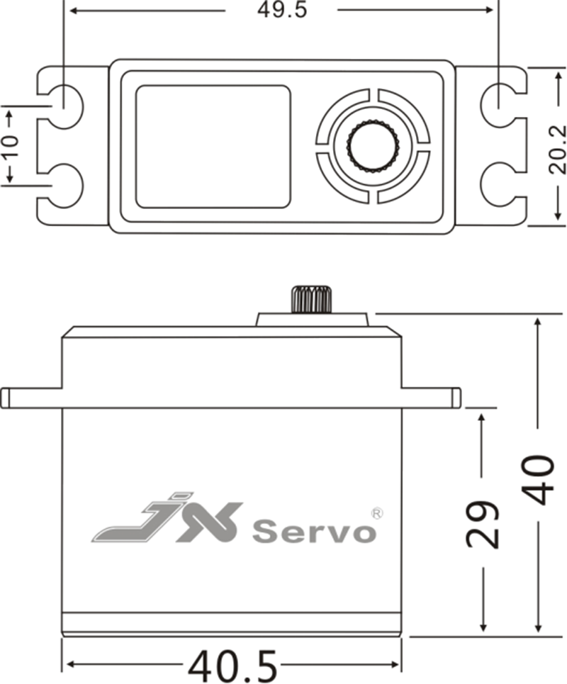 JX Servo CLS-6322HV 22KG High  - Rc Helicopter Servo 评论和价格