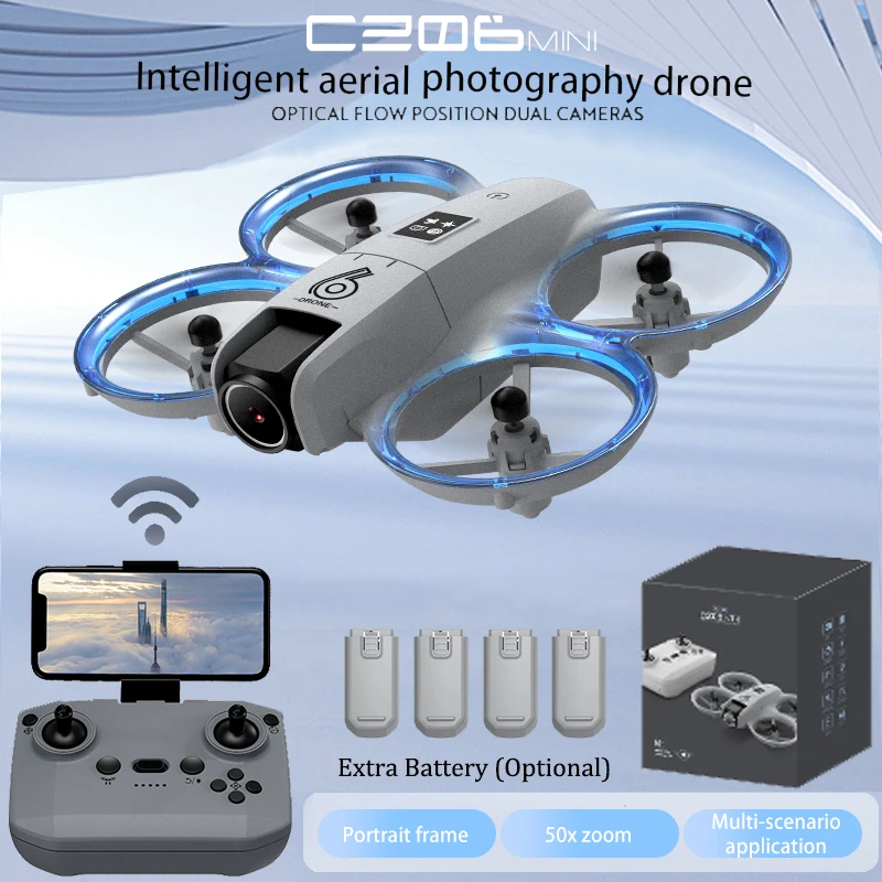 CZ06 Mini RC Quadcopter Drone  - Rc Helicopter Case 评论和价格