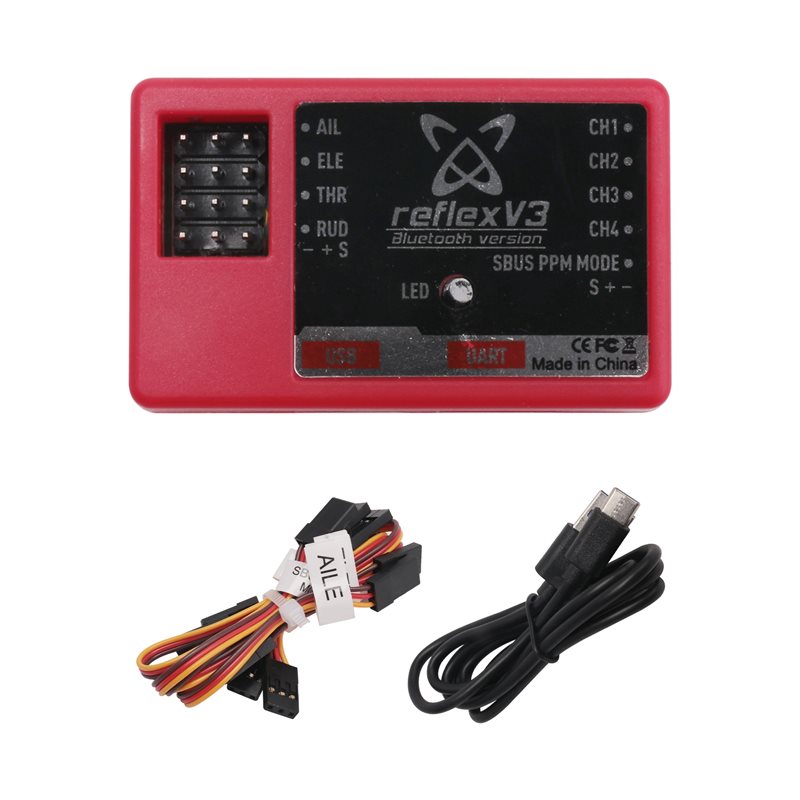 ABJG-For FMS Reflex V3 Flight  - Rc Helicopter Gyro 评论和价格