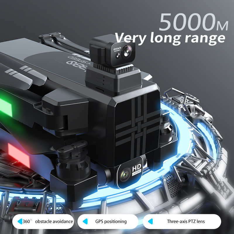A380 Drone 4K HD Three Axis An - Rc Helicopter Charger 评论和价格