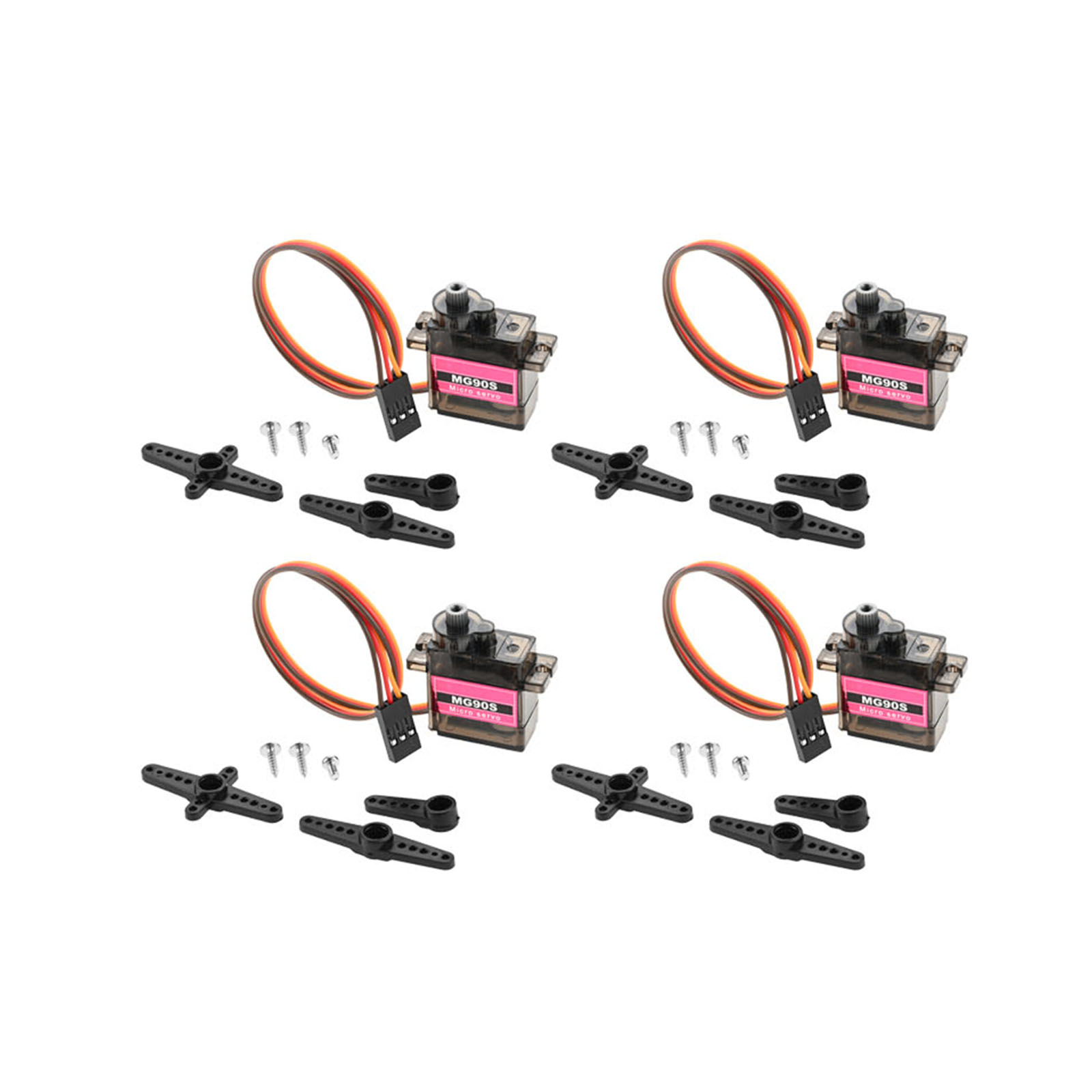 4pcs Micro Servo Metal Gear 90 - Rc Helicopter Mini 评论和价格